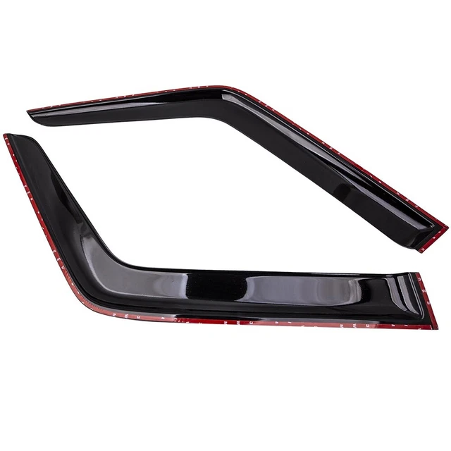 2x Coupe-froid Visière Rain Guard For Toyota Landcruiser 70 76 FZJ78R 4.5L 2.4L