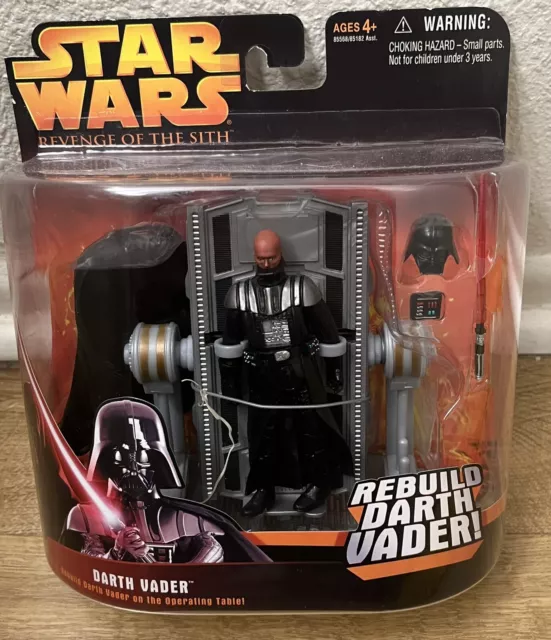 Hasbro Star Wars Revenge of the Sith Rebuild Darth Vader on the Operating Table
