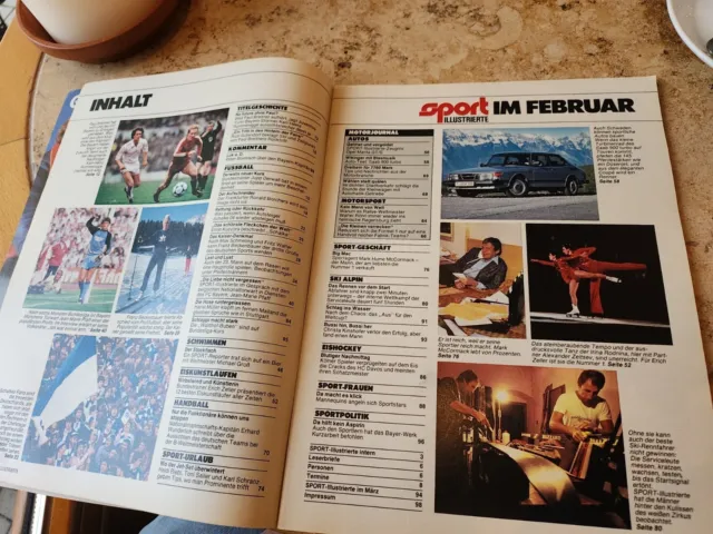 Sport Illustrierte Fußball Sport/Heft Nr. 2 Februar 1983/Rummenigge/Bayern/Orig. 3