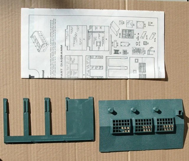 sinrin Edificios, túneles y puentes, Decoración y piezas, Escala H0