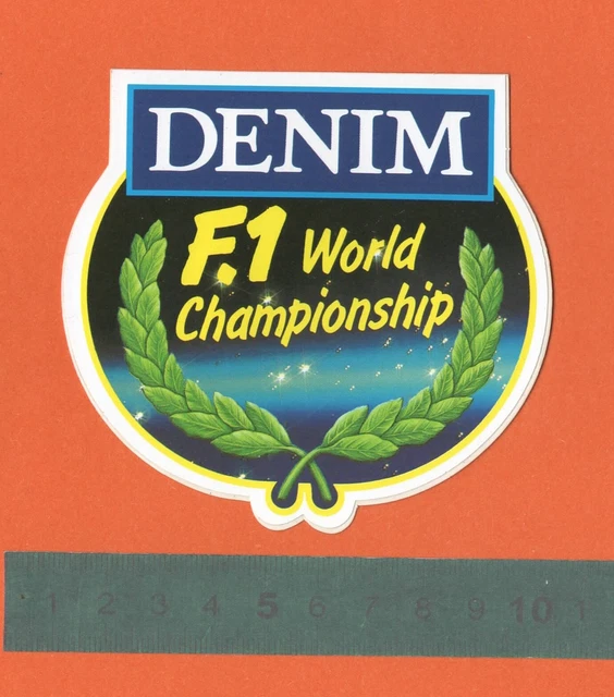 Autocollant Vintage Formule 1 - Fase - Sticker Original Années 80 - Italie - Très Bon état