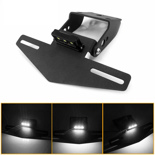 Adjustable Turn Signal Light License Plate Bracket Holder For KTM Duke 125 250