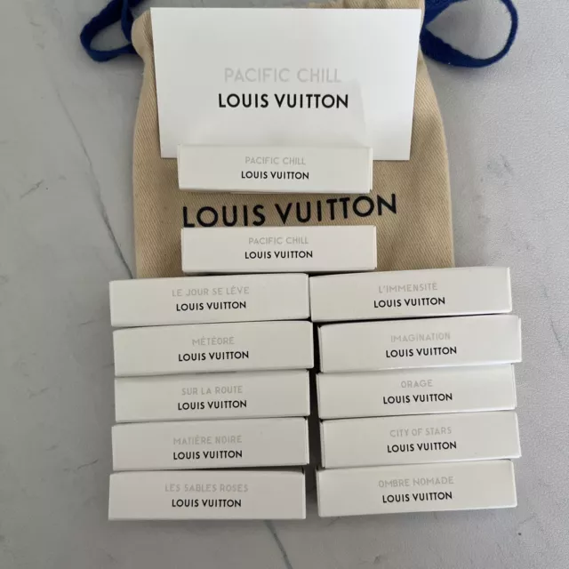 LOUIS VUITTON FRAGRANCE Samples .06 Ounces / 2 ML Eau de Parfum Unisex NEW  $19.00 - PicClick