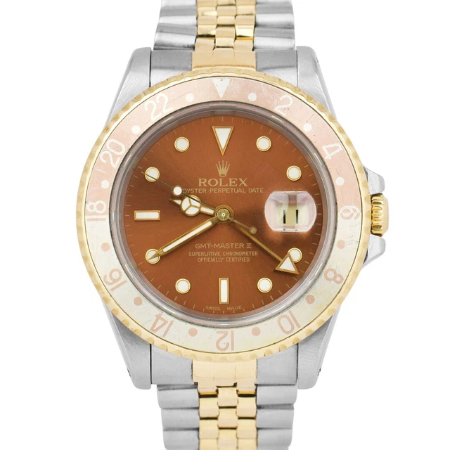 Gmt master hotsell acciaio e oro