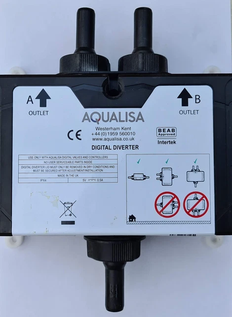 Aqualisa Quartz 2018 Divert Controller 910752 Shower Hot Cold