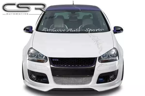 Front Ansatz Spoiler Schwert Diffusor Lippe Tuning für VW Golf 5 GTI / GT FA123