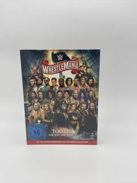 DVD Wrestlemania 36 | 2020 | 3x DVD | Wrestling | WWE | WCW | TOP NEU