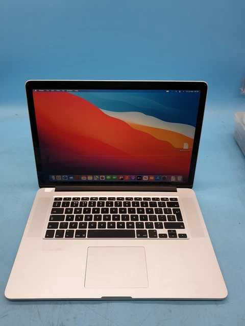 Apple MacBook Pro Retina A1398 15,4" 2,6 Ghz i7-4960HQ 16 GB 128 GB SSD MACOS SL23