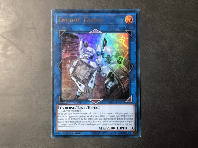 Encode Talker SDCL-EN041 - Ultra Rare - 1st Edition DMG Yugioh