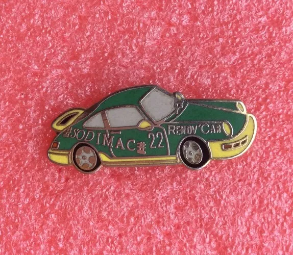 T25 Pins Voiture PORSCHE 911 RENOV CAR  SODIMAC  Auto Car rally  lapel pin