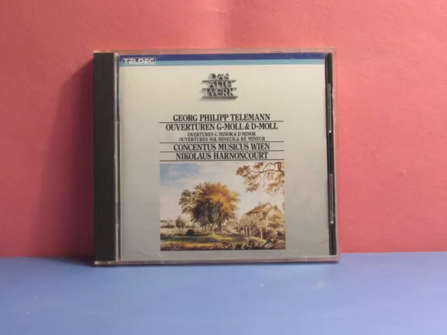 Georg Philipp Telemann - Concentus Musicus Wien, Nikolaus Harnoncourt (CD, 1984)