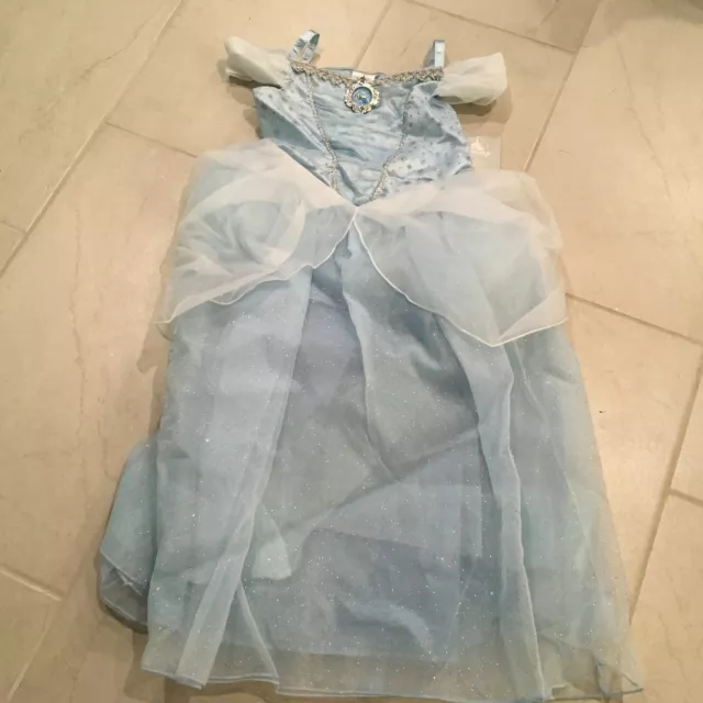 NWT Disney Store Cinderella Costume for Kids  Size 7/8