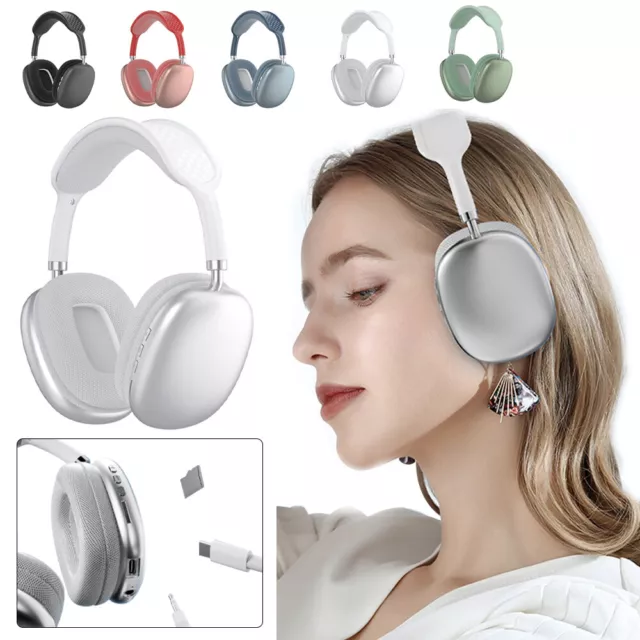 Wireless Headphones Bluetooth Headphone Over-Ear Foldable Stereo Gaming Headsets