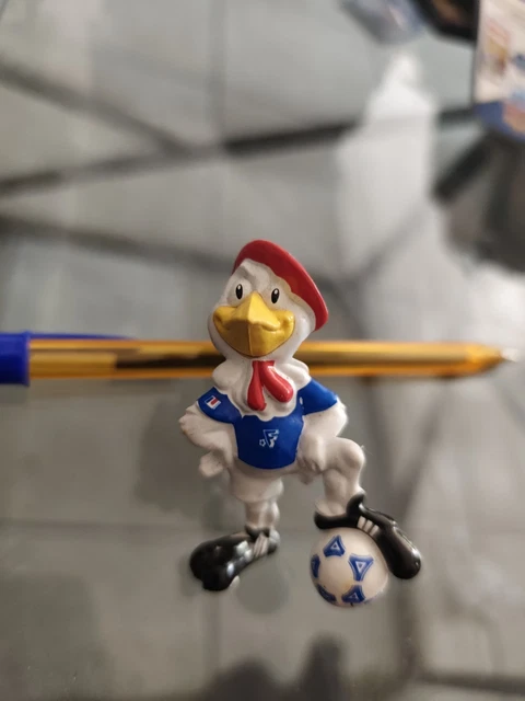 Peluche Jules mascotte équipe de France de football 1998 : Achat occasion | Peluches La Grande Récré Prématuré (- de 45 cm) Neuf, sans étiquette