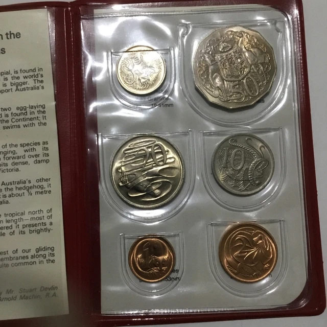 コレクション  AUSTRALIAN MINT 1975 1975 Australia Royal Australian Mint 6 Coin Mint Set | eBay