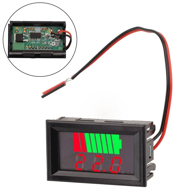 Indicateur LED De Tension Batterie Pour Voiture RC - Moniteur Voltage Noir, Générique - Neuf Sous Emballage