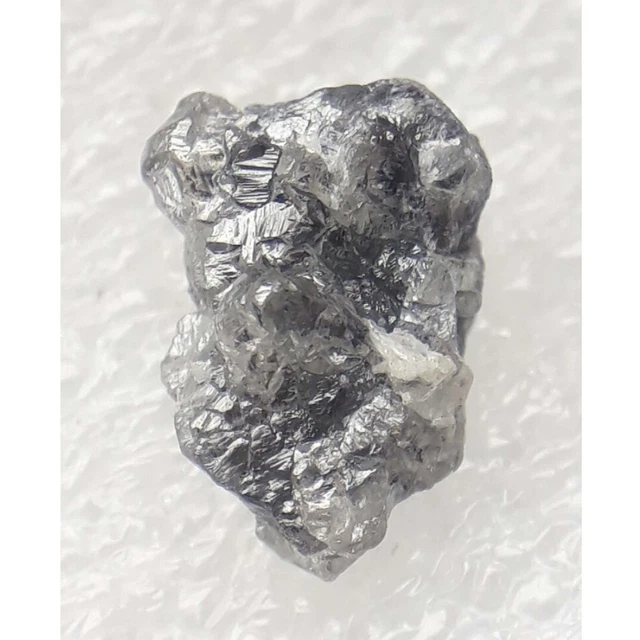 Diamant Brut Naturel 1,70 Ct Gris Noir Non Taillé - Origine Inde, Brut En Vrac