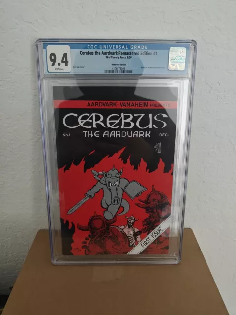 Cerebus The Aardvark Publisher Proof CGC 9.4