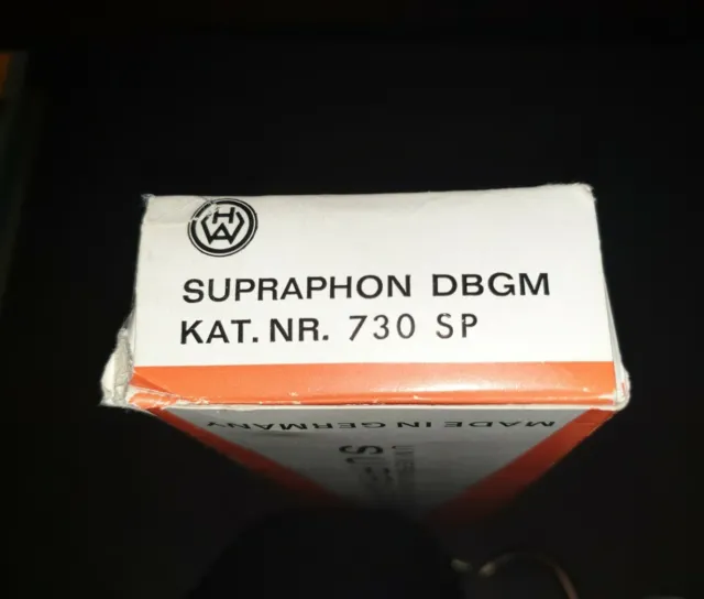 Bügel Stethoskop Supraphon DBGM mit original Karton ca. 1950-60 4