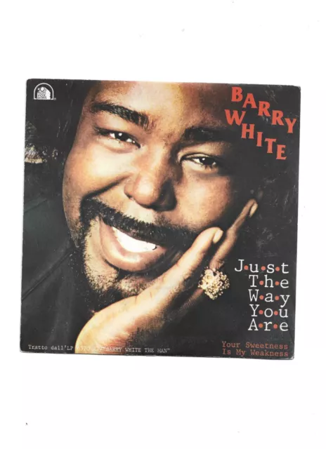 Barry White , Disco 45 Giri " Just The Way You Are" (1978)  Disco Nuovo