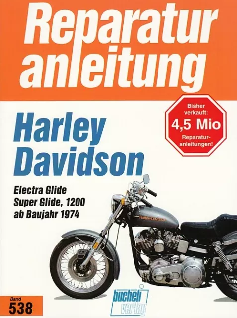 Harley-Davidson Electra&Super Glide Reparaturanleitung Reparatur-Buch/Handbuch