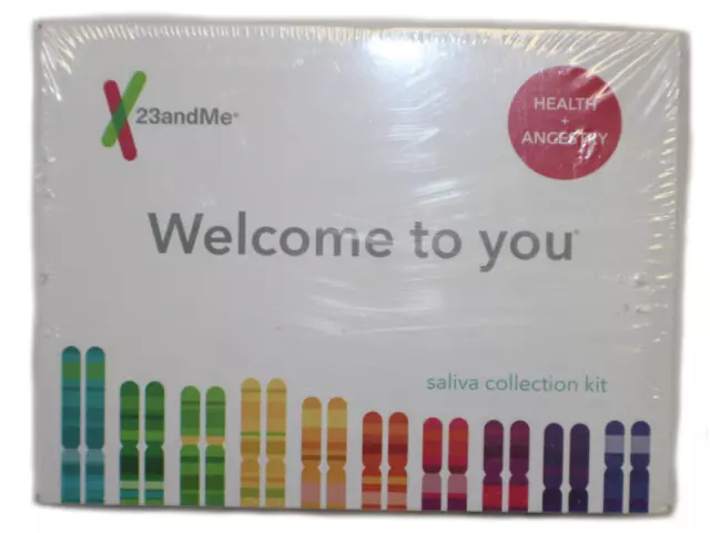 New 23andMe Health Ancestry Genetic DNA Test medical  brand new seal 2022 FAST