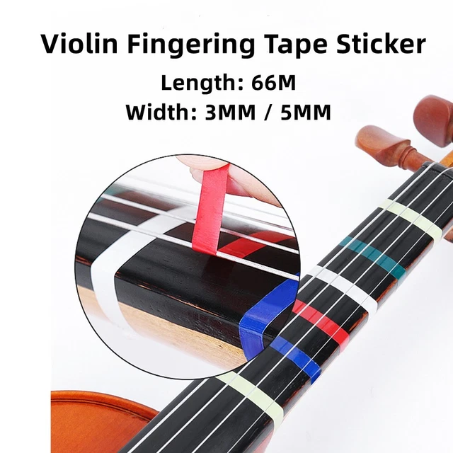 Violon Bande Violon Doigtage Bande Largeur 3MM Tout Neuf Haute Qualité Neuf
