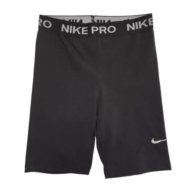 Nike Pro Gym Sports Shorts Black Womens UK Size M W28 CC32