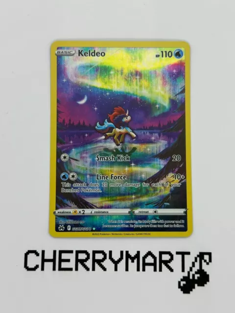 Keldeo GG07/GG70 - Galarian Gallery - Crown Zenith - NM/M Pokemon Card