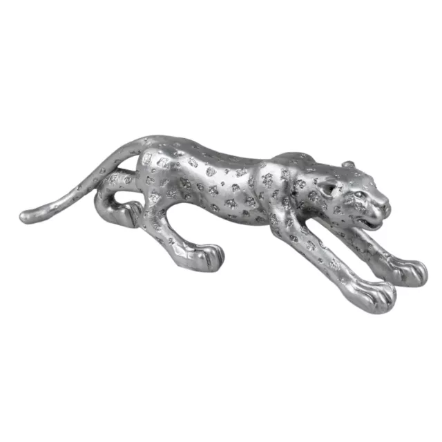 Formano - Leopard 32cm Klassik-Silber