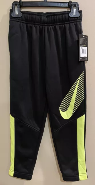 Nike Boys Dri Fit Sweatpants With Neon NWT Sz 6