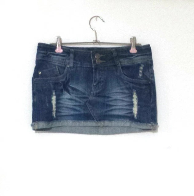GONNA MINIGONNA JEANS Terranova taglia XS EUR 17 00 PicClick IT