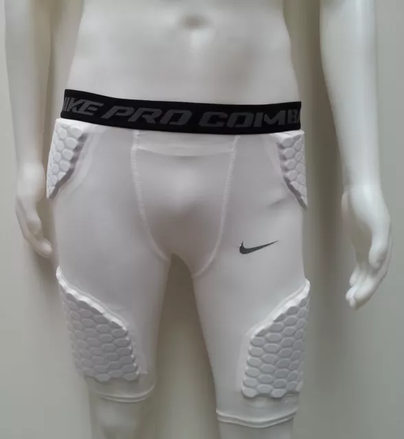 Nike Pro Combat Kinder Compression Short Funktionshose Unterziehhose Hose weiß O