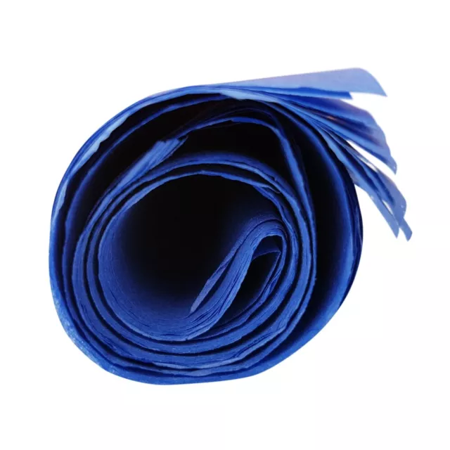 DARK BLUE TISSUE PAPER 375x500mm (15x20")SOFT ACID FREE SHEETS FOR GIFT WRAPPING