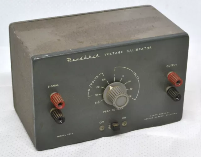 Vintage Heathkit Model VC-3 Voltage Calibrator