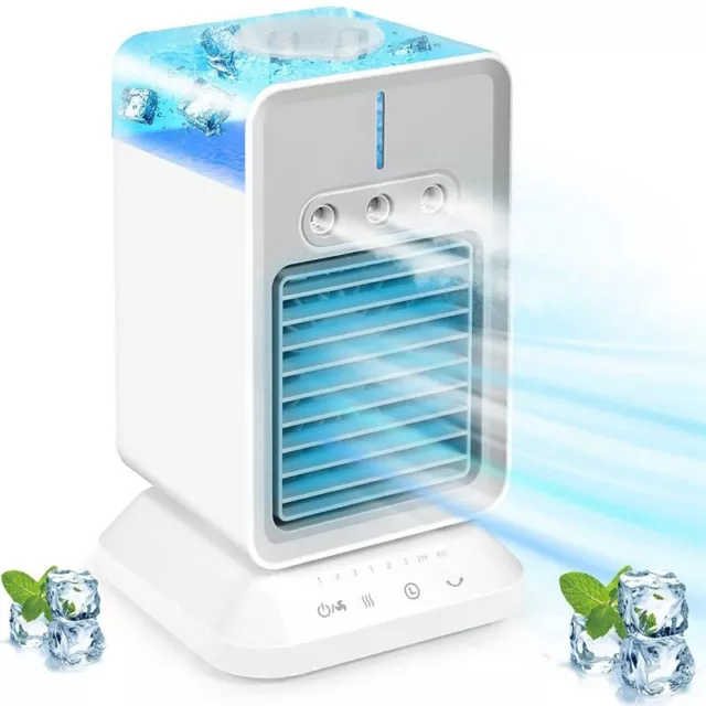 Personal Air Conditioner,Portable Evaporative Air Cooler Fan Timing &8907