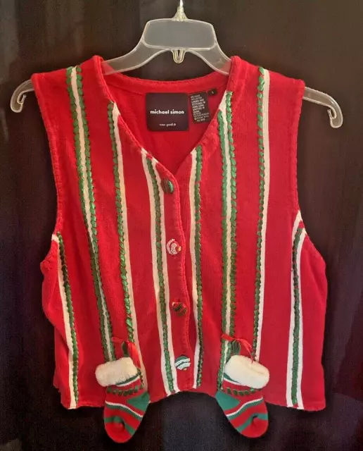 Michael Simon Christmas Vest