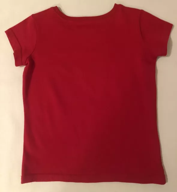 American Girl Red Girls T Shirt - Orlando   Size Small (7/8) 2