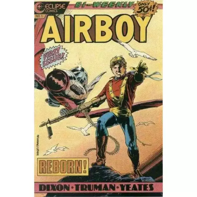 Airboy (1986 series) #1 in Near Mint minus condition. Eclipse comics [k: