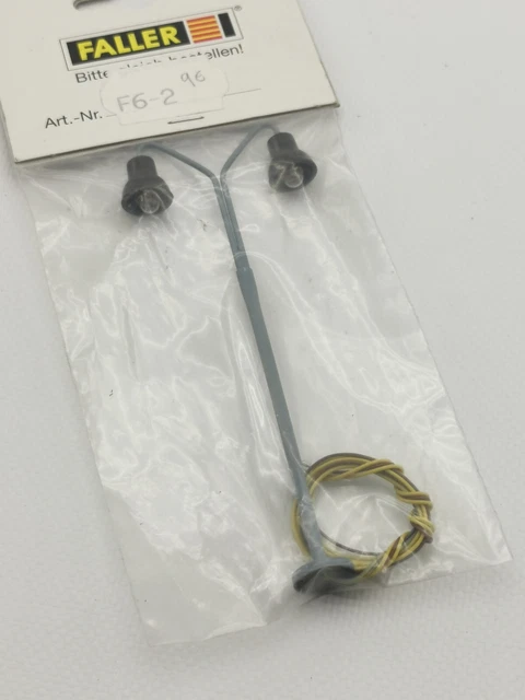 Faller 180100 - 3x Lampadaire moderne à LED - HO 1/87
