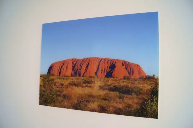 Acrylbild, Landschafts-Fotografie Australien Uluru Acryl Bild