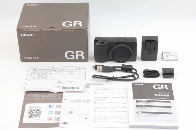 SH:1368 【TOP MINT in Box】 RICOH GR DIGITAL III 24.2 MP Digital Camera From JAPAN 3