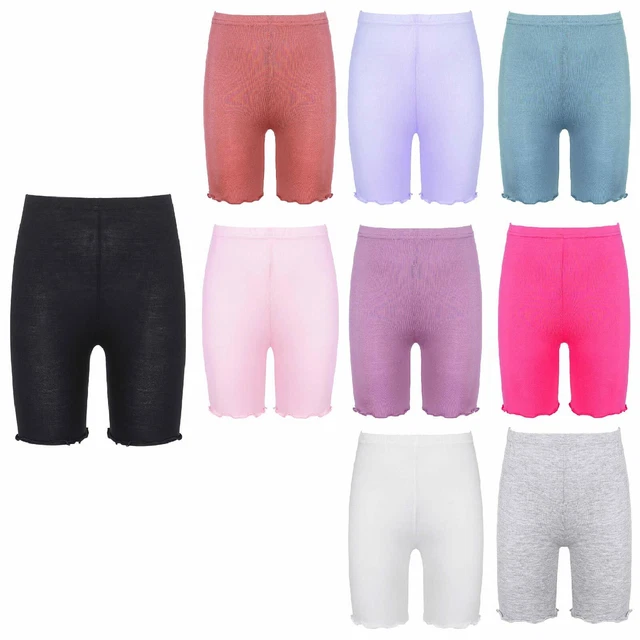 Lot de 6 Shorts de Danse Cycliste en Coton pour Bébé Fille Été Leggings Court