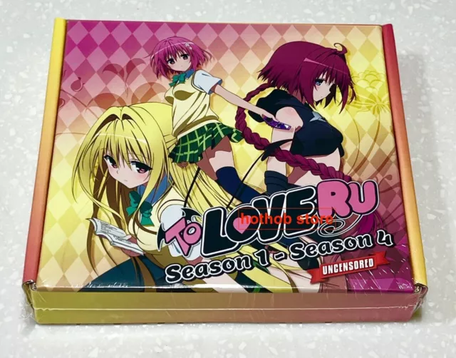 DVD Anime To Love Ru Season 1-4 (Uncensored Version) English
