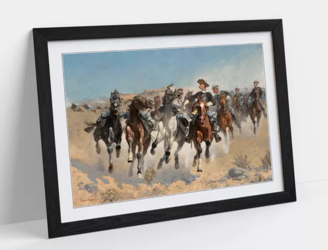 Dismounted The Fourth Troopers -Framed Wall Art Poster Paper Print