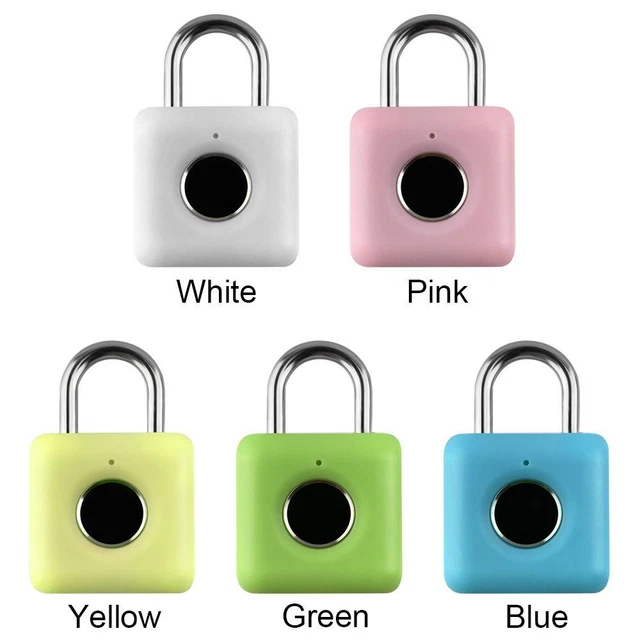 rapide Serrure intelligente Sans clé Cadenas d'empreinte digitale 2