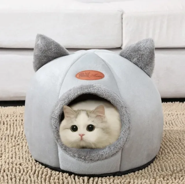 Cuccia Per Gatti con cuscino rimovibile Cuccia Lettino Gatti Cuscino Lavabile