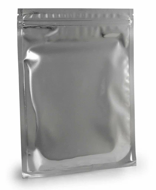 Confezioni Di 10 - 100 Antistatico Schermatura ESD Borse Metallico Top Gripseal