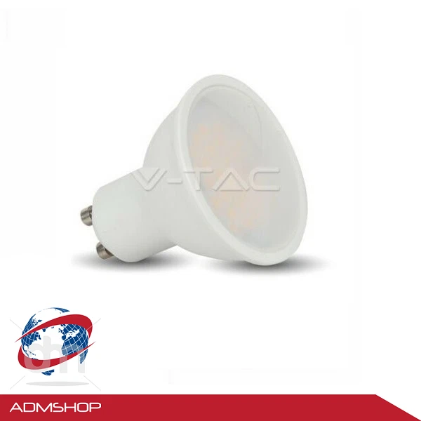 PILA Pack da 10 lampadine LED GU10, 4,7 W = 50 W, luce bianca