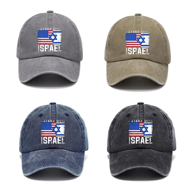 Israel USA Flag Hat Support Israel IDF Army Flag Israel Flag Hats Best